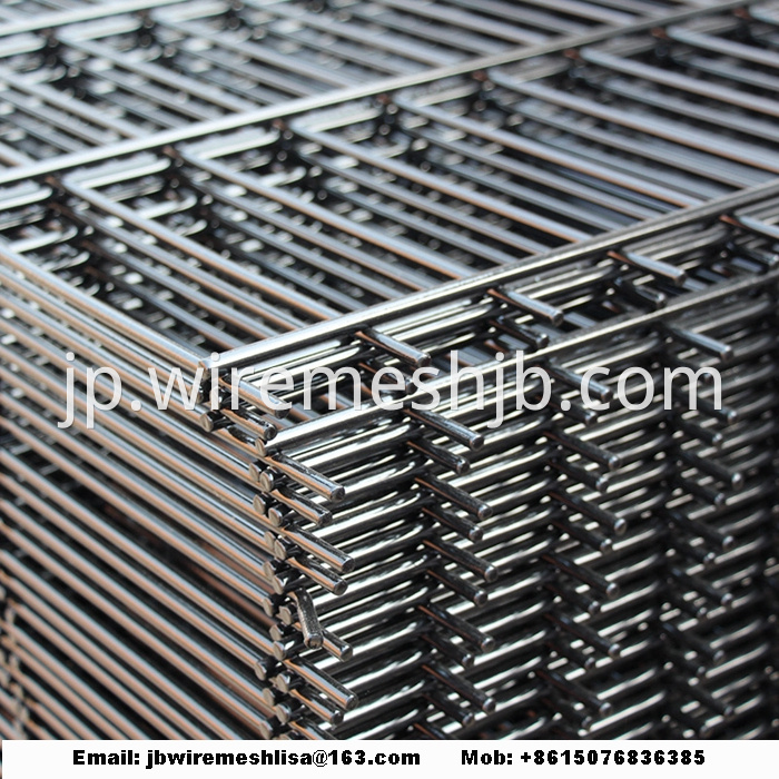 Powder Coated Double Wire Mesh Fence Panels